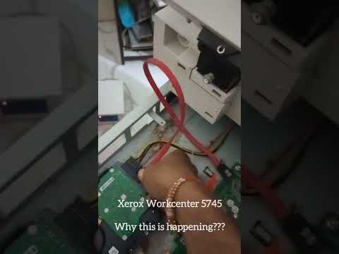 Photocopy Workcenter 5745 Power On Problem