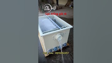 Drum filter / máy lọc phân cá / máy lọc trống