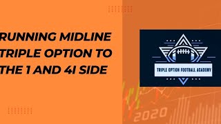 Executing Midline Triple Option to the 1 and 4i Side #flexbone #tripleoption #airforcefootball Profile