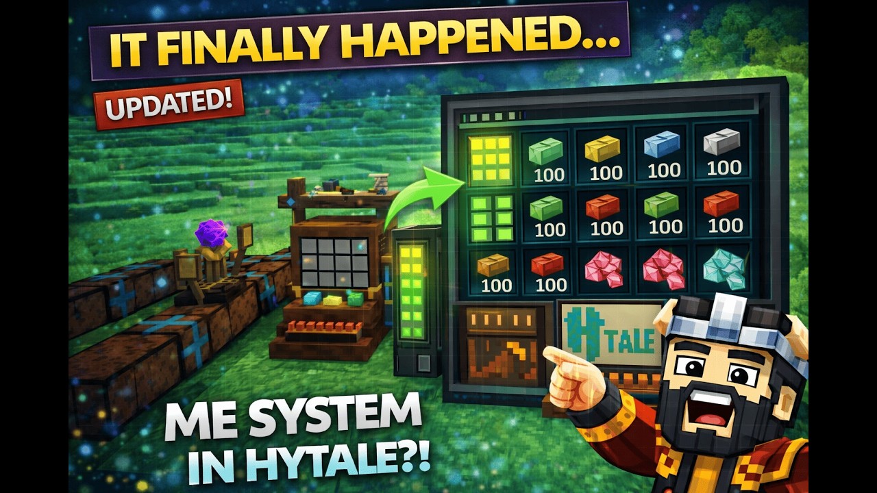 WE FINALLY Have an ME System in Hytale?!