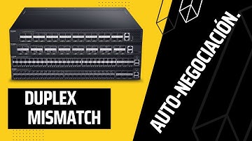 Problemas al deshabilitar la auto-negociación en un switch. DUPLEX MISMATCH.