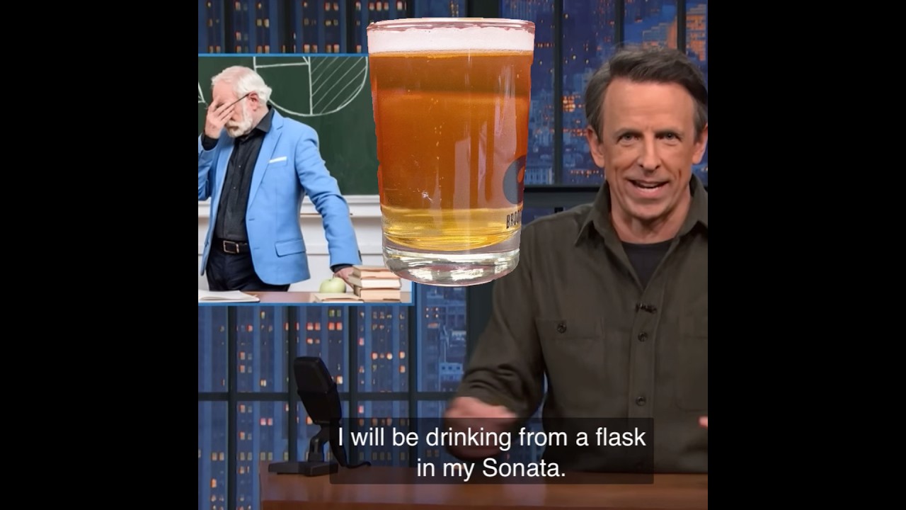 🇺🇸 Сет Майерс «Зачем ты переворачиваешь калькулятор вверх дном?»