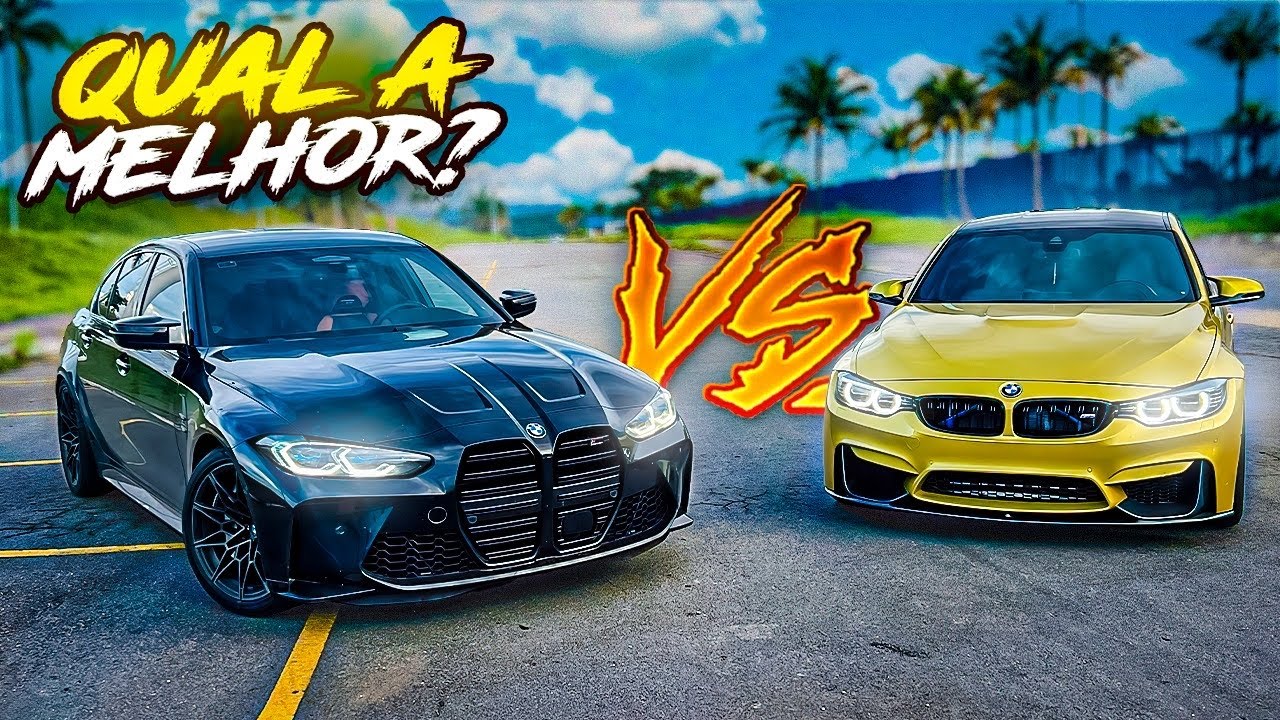TESTEI A M3 ANTIGA (F80) E A M3 NOVA (G80)… será ? 🫣