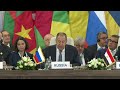 С.Лавров на пленарном заседании Второй министерской конференции Форума партнерства Россия – Африка
