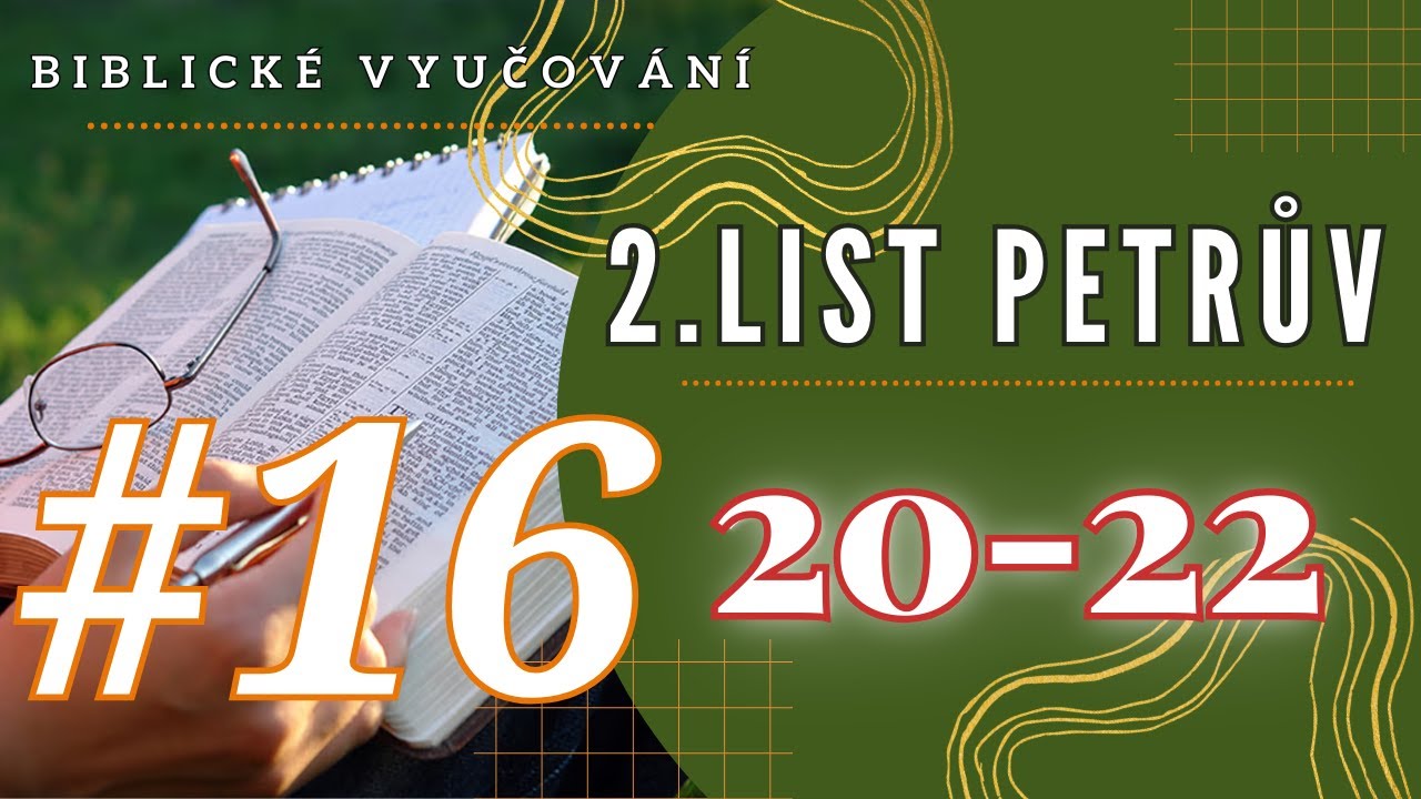 2. List Petrův 2,20-22 | Karel Hýsek