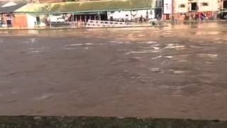 Exeter floods, the quay 25/11/12