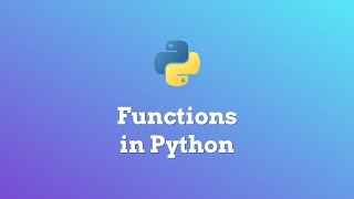 Functions in Python - Ep. 13 Beginner Python