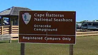 Ocracoke Campground Tour - Cape Hatteras National Seashore near Ocracoke, NC