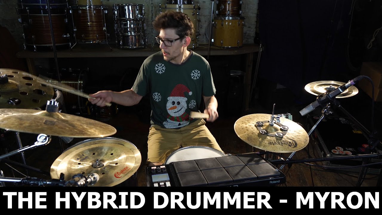 Neurofunk drumming // The Hybrid Drummer