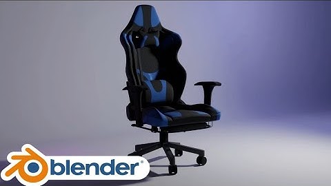 Gaming Chair Video in Blender3D| How to make Gaming Chair in Blender 3D| #blender #3danimation