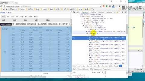 第3章18实战 中国天气网爬虫之华北城市数据爬取