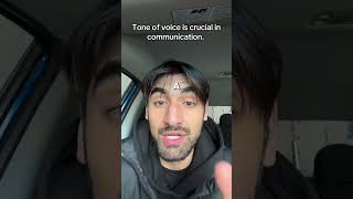 Tone of VOICE is key in communicating. ❤️