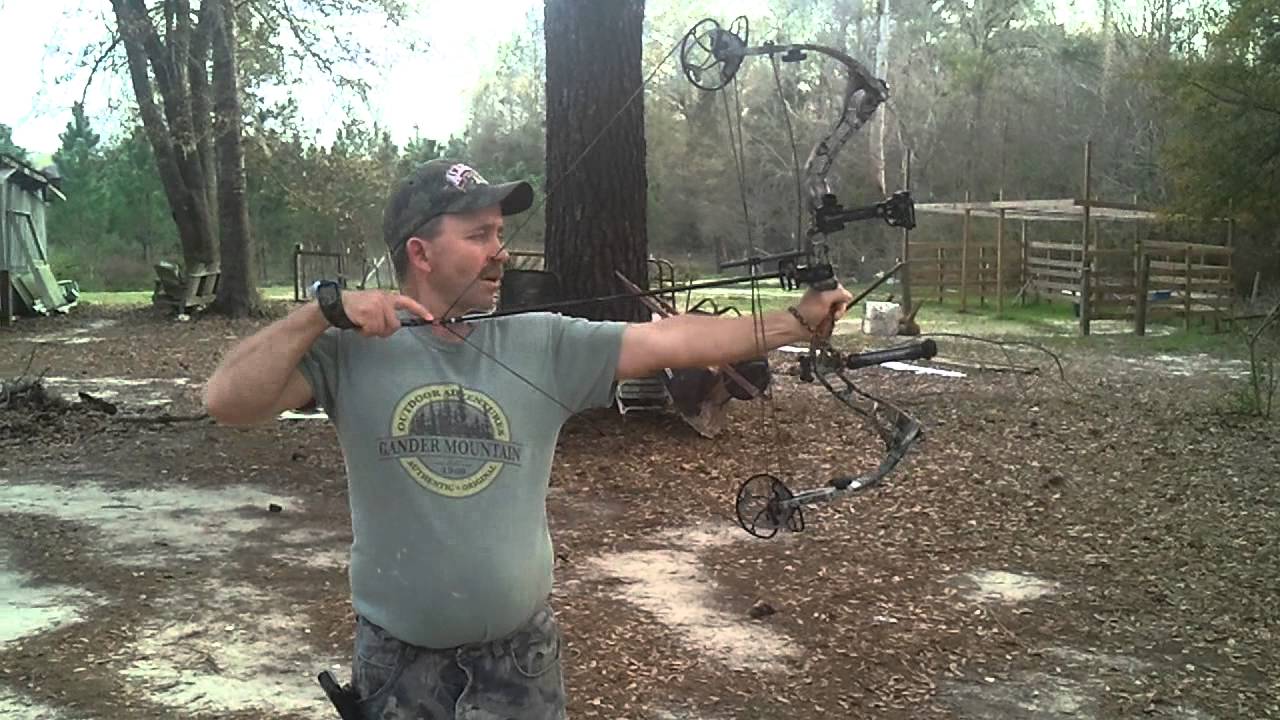 Bow sight test at 35 yards YouTube