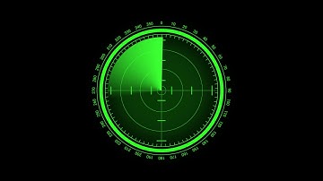 Futuristic Radar Screen HD 4K | Radar Blak Screen HD 4K