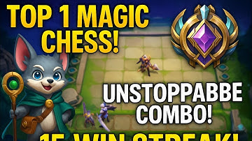 UNSTOPPABLE COMBO !! 15 WIN STRIKE !! Magic Chess: Go Go | Mobile Legends: Bang Bang