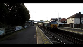 (HD) DRS 57301 + 57310 Thrash Past Spondon With 2-Tone 13/09/15