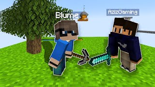 AZİZGAMİNG VS BLUME  Minecraft Skyblock Infinity