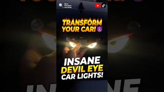 The Hottest New Car Accessory: Devil Eye LED Lights! #DevilEyeLights #CarAccessories #NewProduct