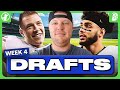 Week 4 Underdog &amp; Drafters Strategy