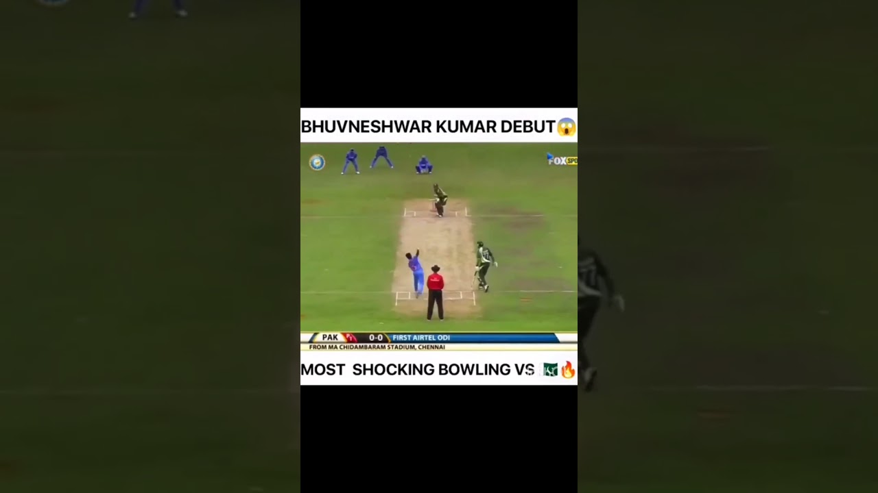 Bhuvaneswar Kumar debut vs oak 