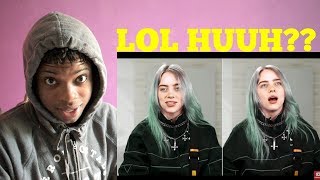 SHE SAID FLAMINGOS CAN DO WHAT?? Billie Eilish: Same Interview, Ten Minutes Apart
