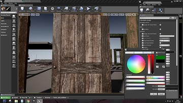 UE4 Abandoned wooden house modular V01: Material Preview 02