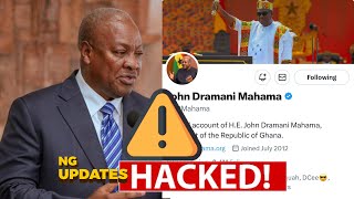 Cyber Att@ck: President Mahama’s Twitter Account Hacked …