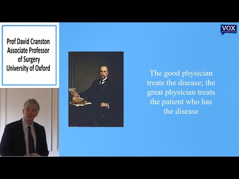 David Cranston's Seminar on Sir William Osler