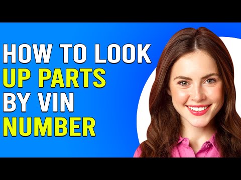 How To Find Car Parts Using Vin Number