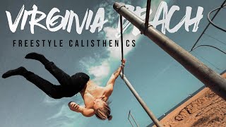 DESTROYING THE BARS At Virginia Beach - Freestyle Calisthenics