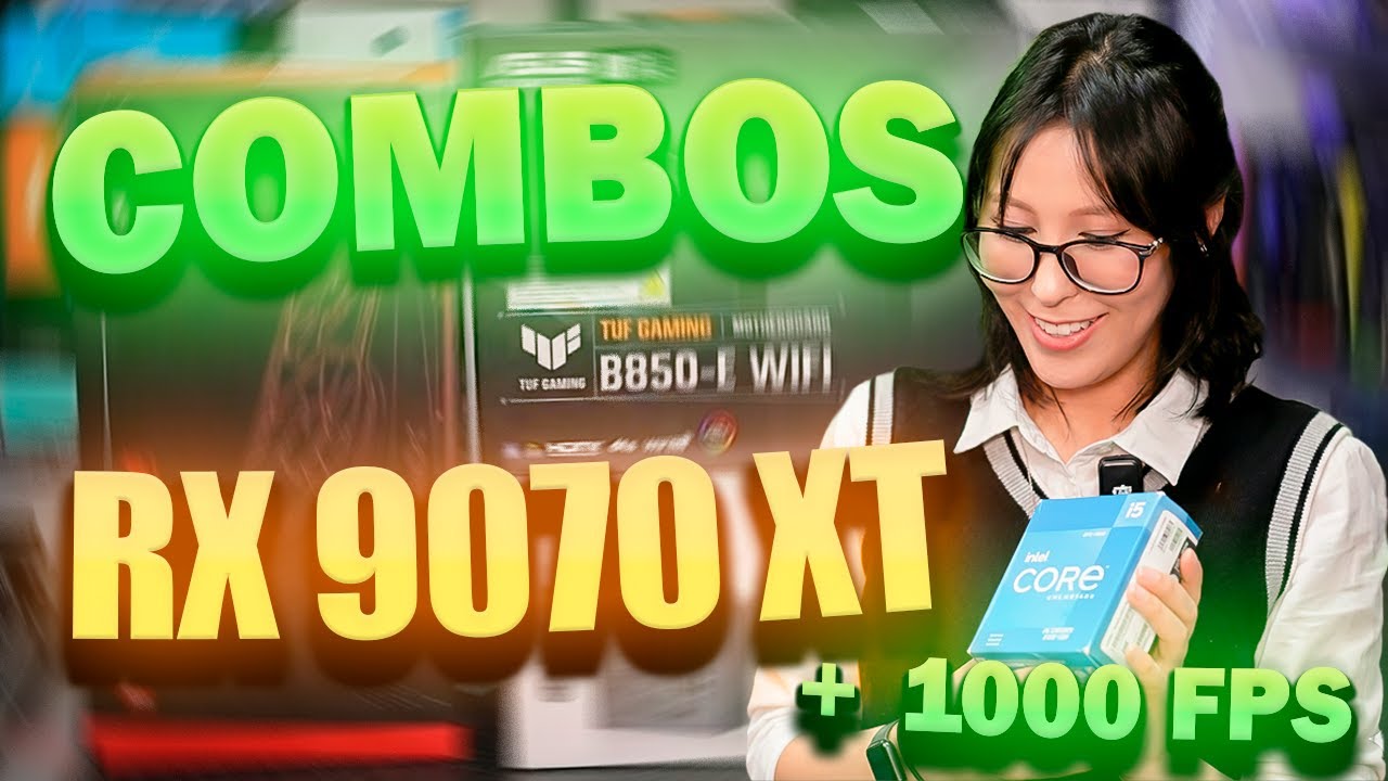 La RX 9070 XT tiene todo lo que tu PC GAMER NECESITA | CGS COMPUTER