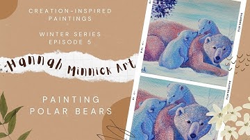 Painting Polar Bears (with Acrylic Paints)