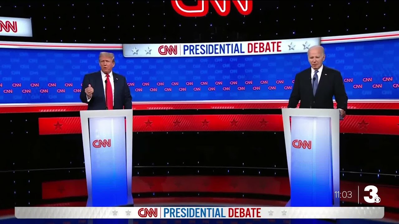 Key moments from Presidential Debate between Joe Biden and Donald Trump ...