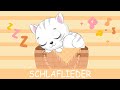 Schlaflieder für Babys -  Mit und ohne dunklen Bildschirm 💤 Baby Einschlafmusik und Katzenanimation