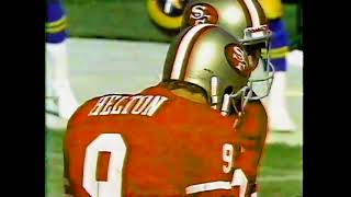 Los Angeles Rams vs. San Francisco 49ers Highlights | Week 4, 1989