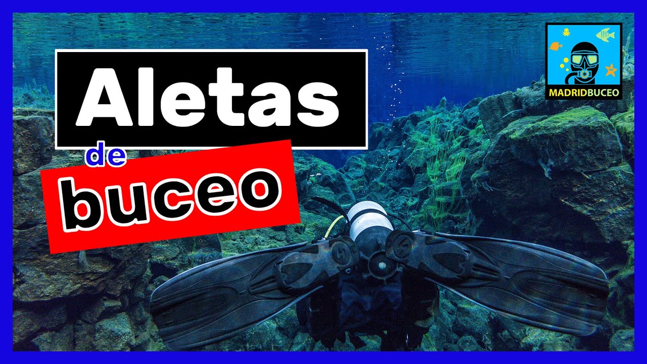 Aletas de buceo