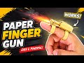 Homemade Paper Finger Gun Tutorial