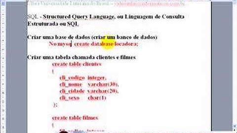 Aula 1315 banco_dados SQL-Criando Banco PostGreSQL82