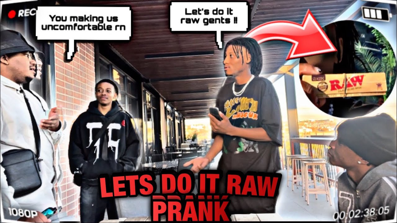 LETS DO IT “RAW” PRANK ON THE HOMIES🤯😳 @lifethruarjin , @Uncleslyk || ALMOST CUT ME OFF