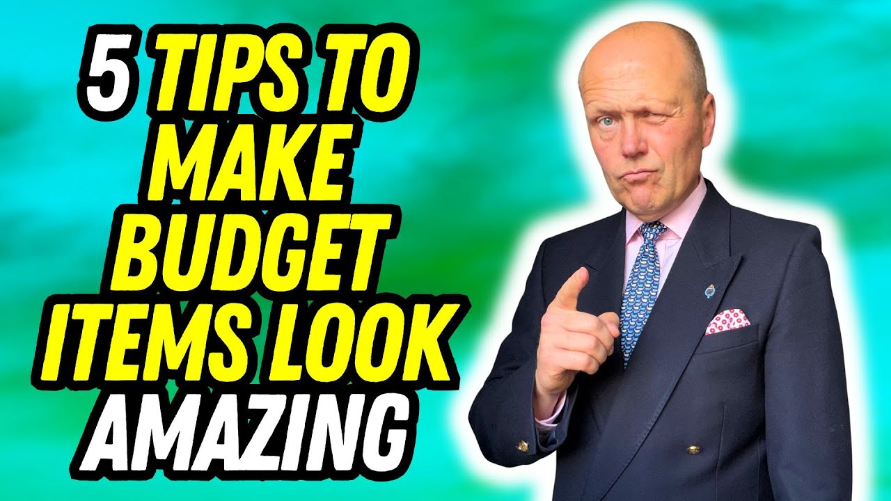 5 СОВЕТОВ, КАК ЗАСТАВИТЬ БЮДЖЕТНЫЕ ВЕЩИ ВЫГЛЯДИТЬ УДИВИТЕЛЬНО