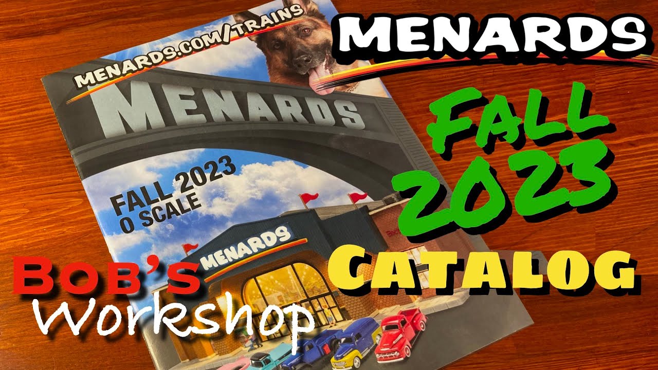Menards O Scale Catalog Fall 2023 Trains Buildings DIECAST Lionel