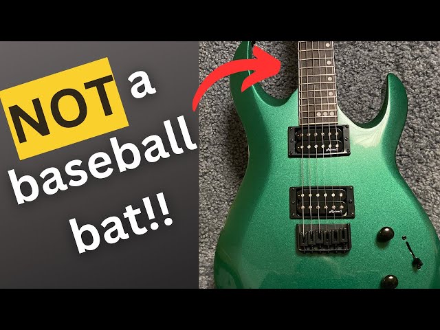 Harley Benton R-446 Green Metallic - FINALLY a Slim Neck! - YouTube