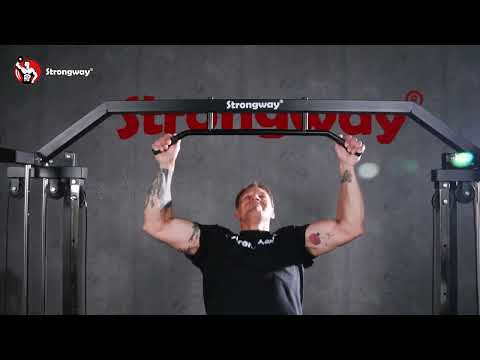 CABLE CROSSOVER MACHINE WITH WEIGHT STACK - HOME GYM SET UP