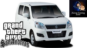 How to download and install Suzuki Wagon R Car mod in GTA San Andreas||Zaeem Gaming Zone||