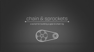 Chain & Sprockets Quick Start Tutorial