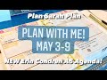 Plan With Me! | May 3-9 | NEW EC A5 AGENDA and Hourly Binder! | Mama Gloria Stickers