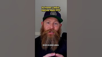 How to Use Labels for Multiple POV Outlines in Scrivener