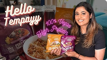 Hello Tempayy | Trying out for the first time | Vegan Protein | Review & everything about it