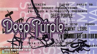 Deep Purple – Live In Paris, France (10th November 2010) FULL