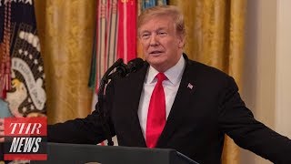 Trump Tweets That FBI & DOJ Will “Review the Outrageous Jussie Smollett Case" | THR News